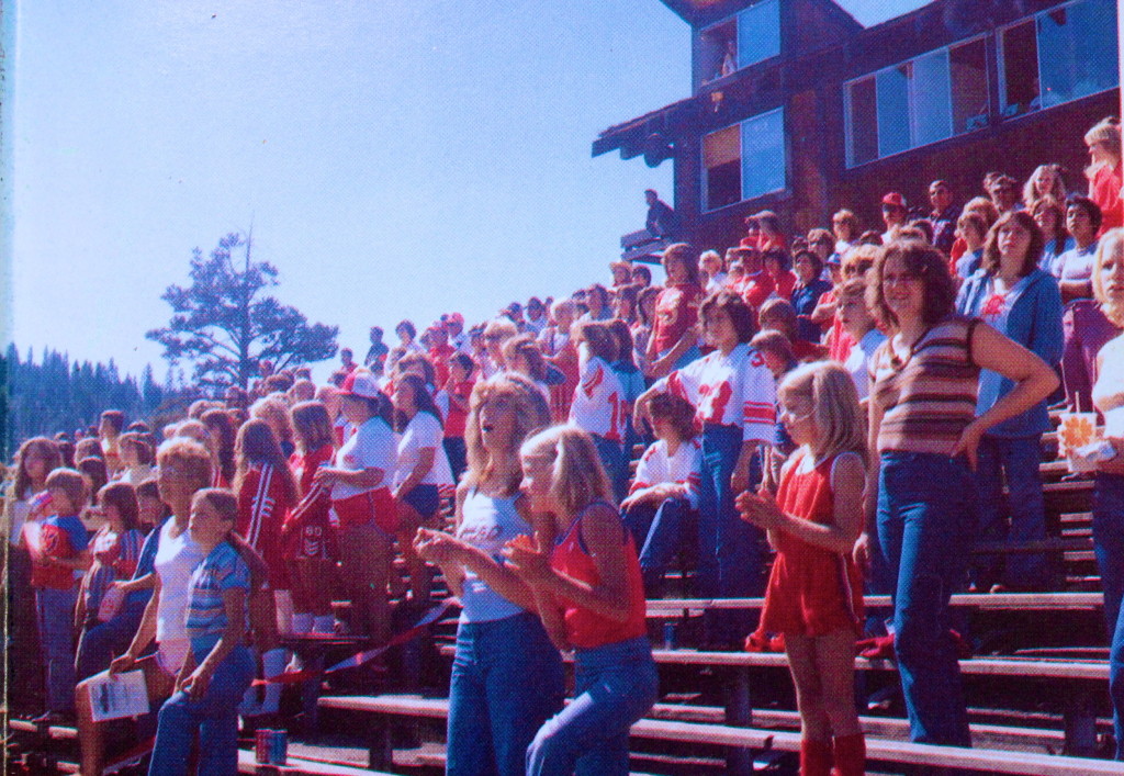 Surprise Stadium's faithful in 1979 