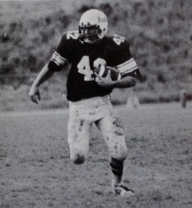 Buccieri was a first team All-League and All-State running back in 82'