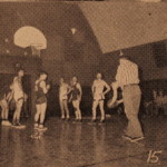1950 Basketball game at the old Veteran's Hall