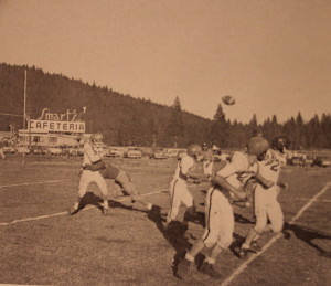 You can see Smart's Cafeteria, currently Zano's. The Smart's have been doing business in Truckee for many years.