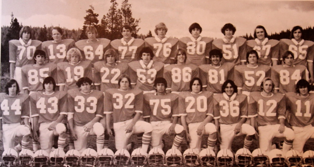 Front Row: Jim Graham, Dave Dedmon, Rusty Tracy, Scott Colburn, Manuel Nevarez, Rich Brown, Al Hall, Rick Brown, Lonnie Hall; Row 2: Mark Jacobs, Doug Zirbel, Mark McCollum, Herb Copeland, Elliot Mezger, Aldo Nevarez, Brett Auer, Carl Crane; Back Row: Zach Kay, Matt Stewart, Eric Carlson, Willy Raber, Joel Quist, Dave Waters, Tom Jones, Tom McCauley, Keith McCauley