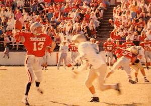 (13) Josh Pegoda started at QB for Truckee's last 3 games