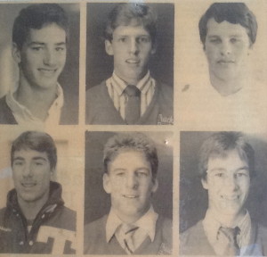 Top Row: Andrew Long, Jason Estabrook, Eric Munson Bottom Row: Mark Massari, Greg Schaaf, Steve Laiblin