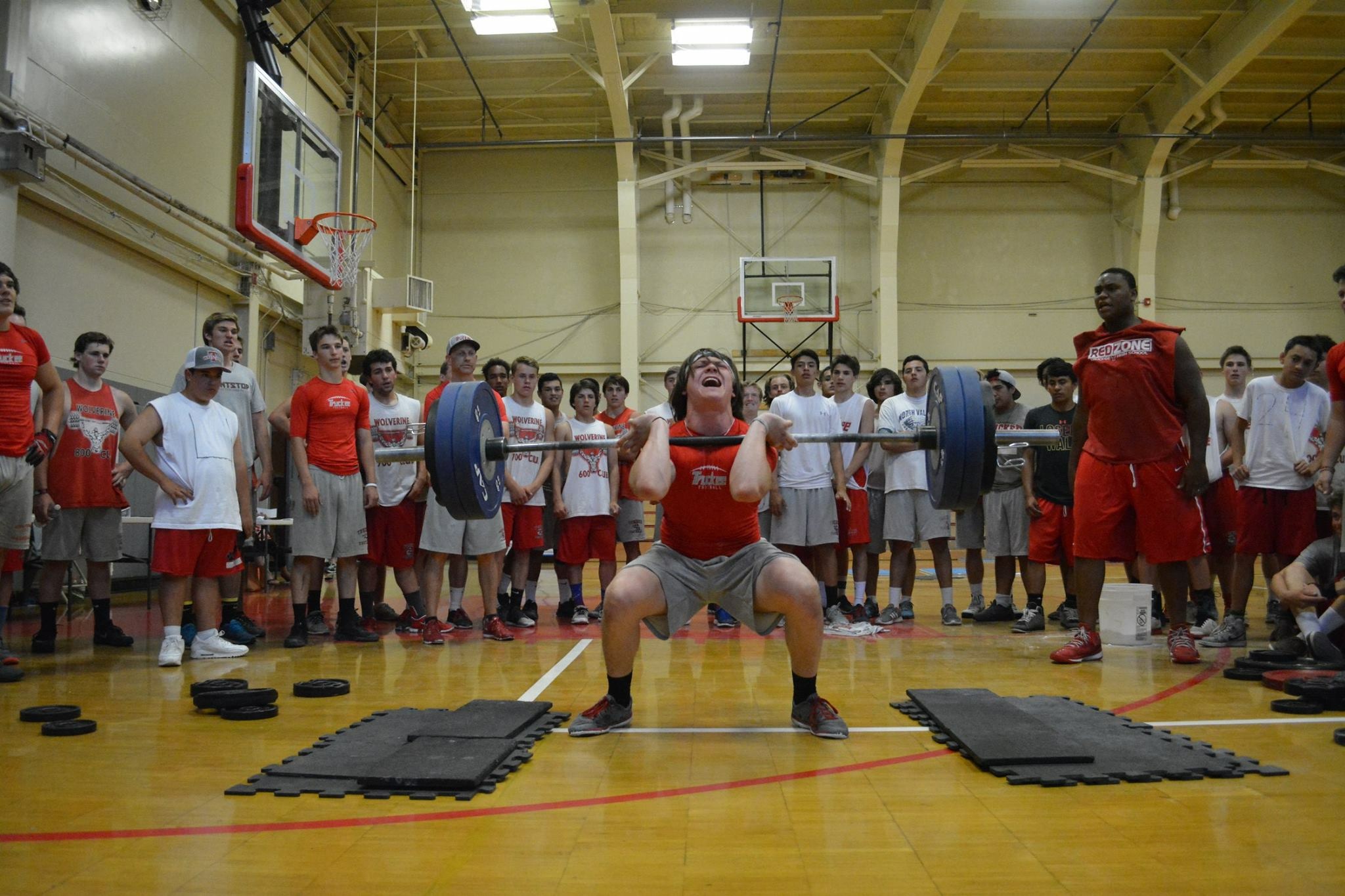 Cole Harrity had several close attempts at 305 but settled for 295. That's still a huge clean for the 180 lb DB and HB.